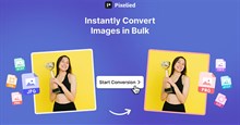 Cách dùng Pixelied Convert convert ảnh hàng loạt