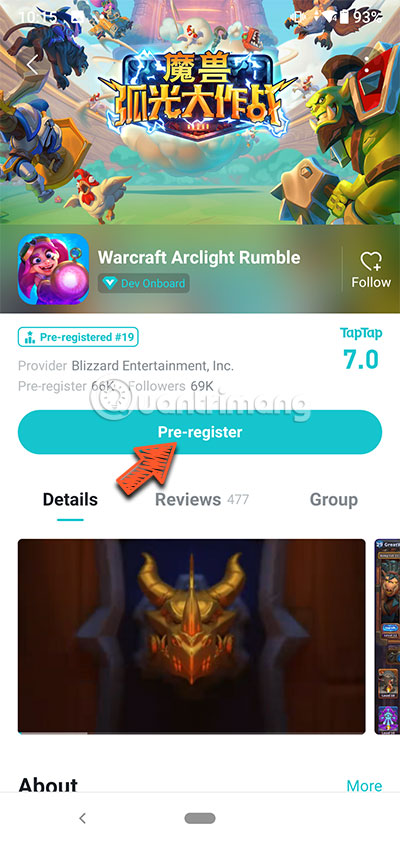 tai warcraft arclight rumble