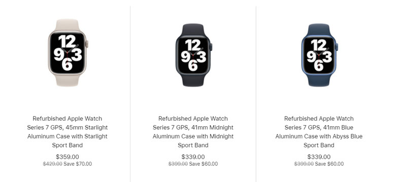 Apple Watch Series 7 Refurbished