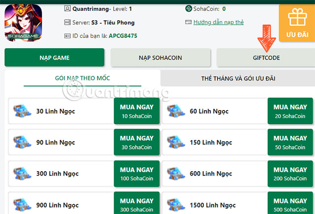 code nhat dai tong su
