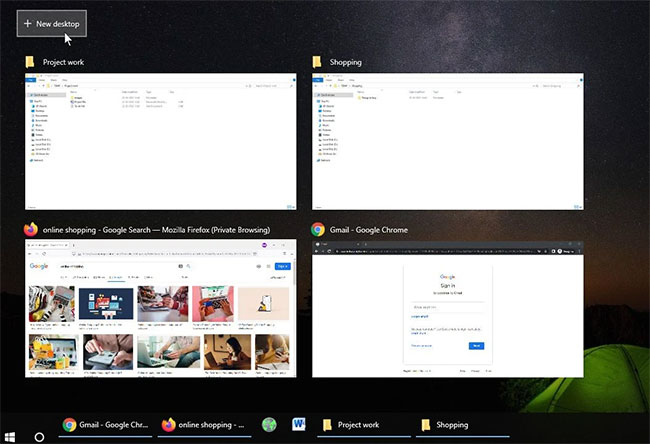 Multiple Desktops