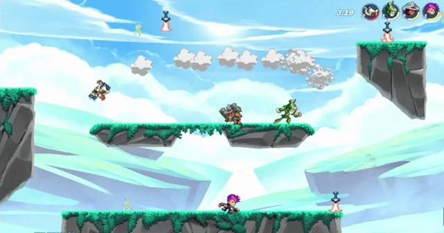 Di chuyển 1 cách thật mượt mà là điều tối quan trọng trong Brawlhalla.