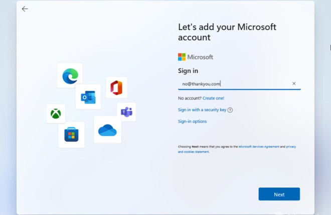 Microsoft bắt buộc phải có Internet và tài khoản Microsoft khi cài Windows 11, kể cả bản Pro