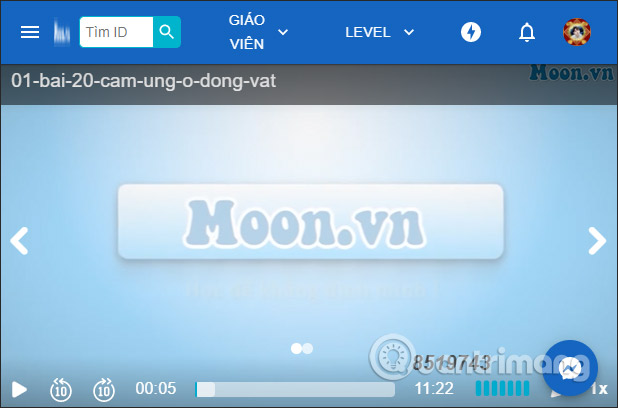 Học online trên Moon.vn