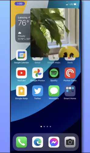 Màn hình được chia sẻ