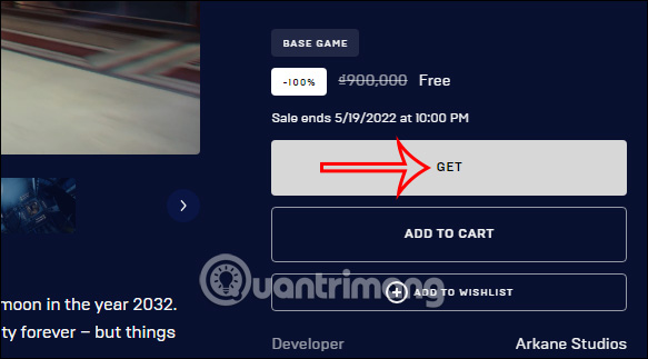 Tải game PREY từ EGS