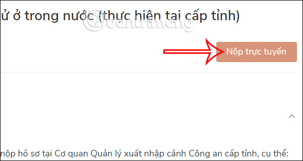 Cấp hộ chiếu trên Cổng dịch vụ công Quốc gia online