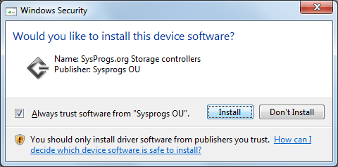 Cài đặt WinCDEmu