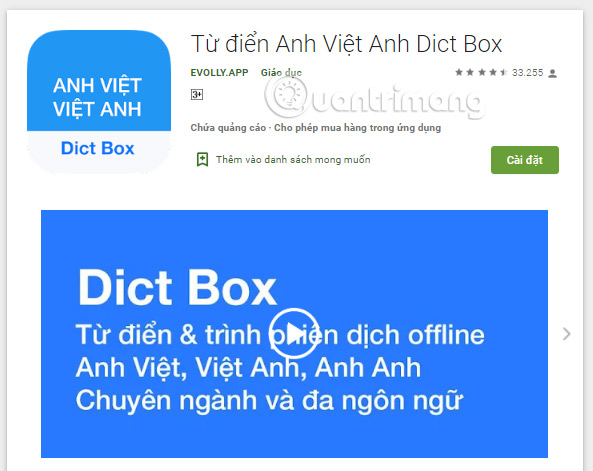 Vietnamese Dictionary & Translator