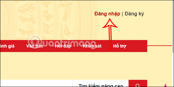 Đăng nhập Cổng Dịch vụ công Bộ Công An