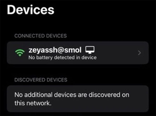 KDE Connect ghép nối iPhone với PC Linux
