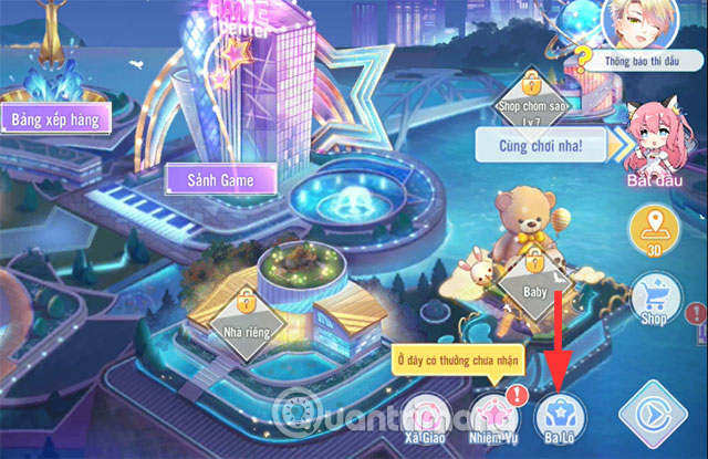 nhap code party ngoi sao