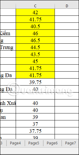 Sắp xếp theo màu trong Excel