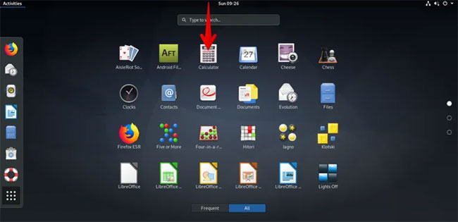 Danh sách các ứng dụng Linux đã cài đặt trên GNOME Desktop