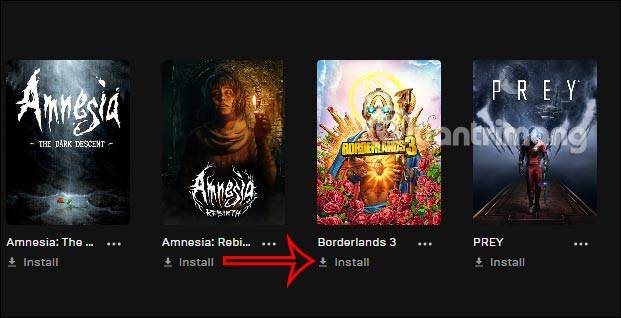 Cài game Borderlands 3 trên máy tính