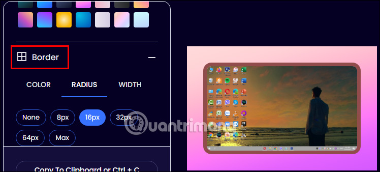 FabPic chỉnh viền ảnh