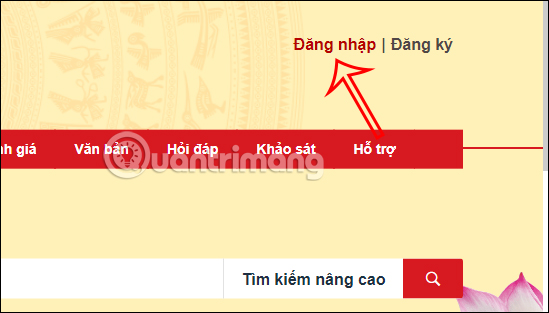 Đăng nhập Cổng dịch vụ Công Bộ công an