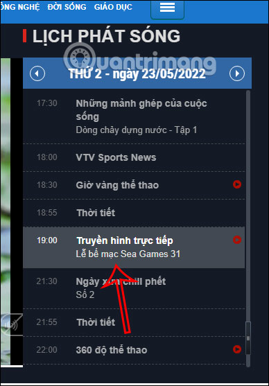 Xem lễ khai mạc SEA Games 31 trên VTV.vn