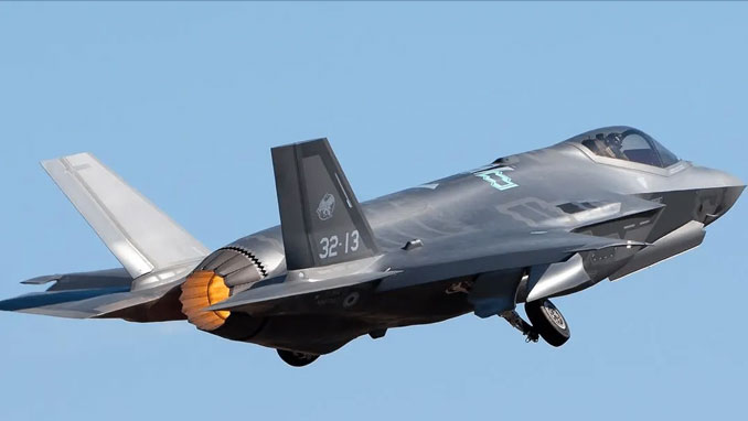 Máy bay chiến đấu F-35.