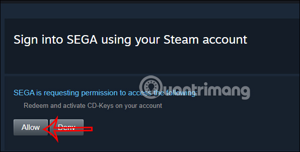 Kích hoạt key game trong Steam