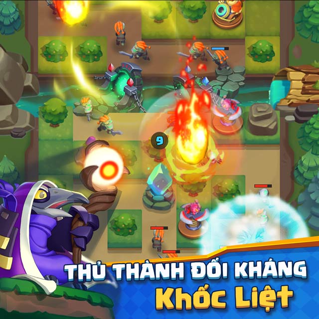 Sinh Tử Môn ZingPlay là tựa game thủ thành chiến lược