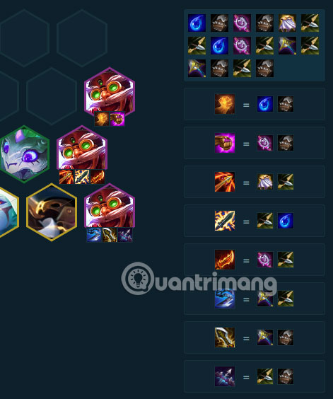 đồ cho corki dtcl mùa 7