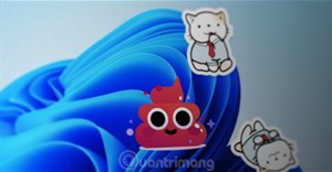 Cách thêm sticker vào màn hình Windows 11