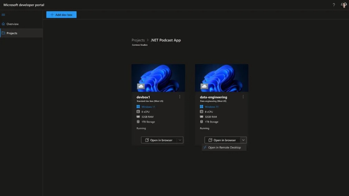 Microsoft ra mắt Dev Box, dịch vụ "máy trạm trên mây" dành cho nhà phát triển