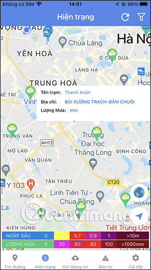 Địa điểm trạm bơm 