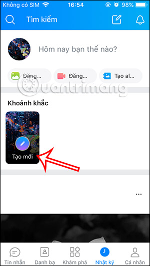 Khoảnh khắc Zalo