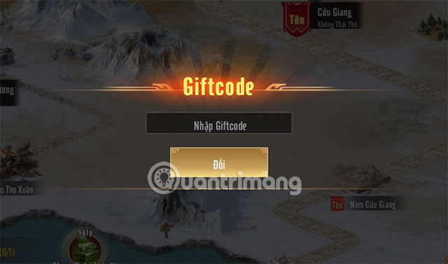 giftcode tro lai tam quoc