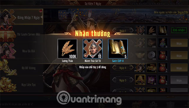 code tro lai tam quoc