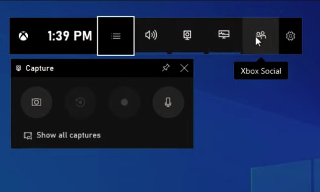 Chụp ảnh màn hình Windows 11 bằng Xbox Game Bar