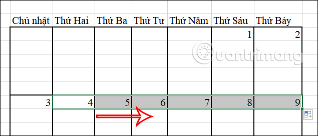 Cách tạo thời khóa biểu trong Excel - Ảnh minh hoạ 7