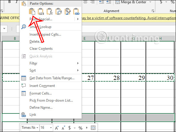 Cách tạo thời khóa biểu trong Excel - Ảnh minh hoạ 9