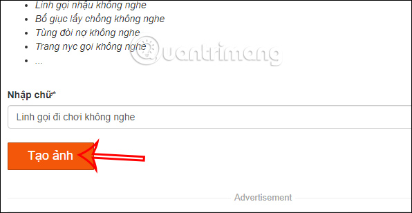 Tạo ảnh chế từ chối cuộc gọi