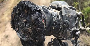 Máy ảnh cháy rụi sau khi chụp vụ phóng tên lửa của NASA