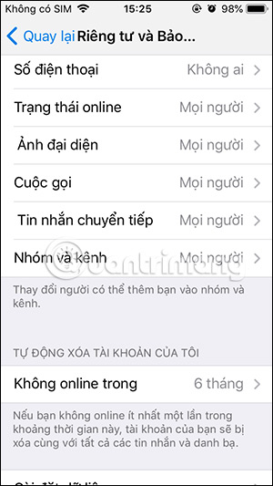 Tiếng Việt cho Telegram điện thoại