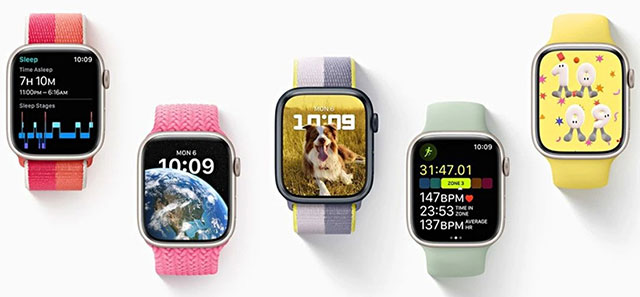 Các tùy chọn mặt đồng hồ mới