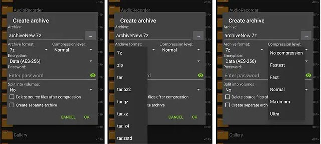 ZArchiver là ứng dụng quản lý file nén hữu ích trên thiết bị di động