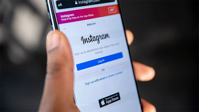 Đăng nhập Instagram trên iPhone
