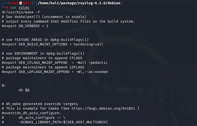File rules