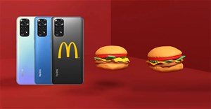 Muốn khách hàng no bụng để trải nghiệm điện thoại mới, Xiaomi tặng burger cho người mua Redmi Note 11