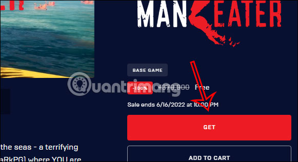 Tải game Maneater trên EGS