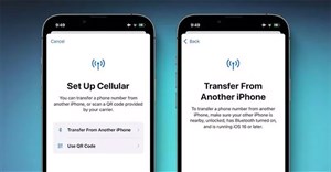 iOS 16 cho phép chuyển eSIM giữa các iPhone qua Bluetooth