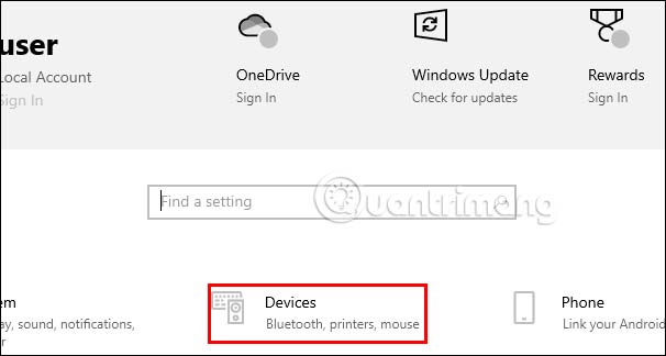Thiết lập Touchpad trên máy tính