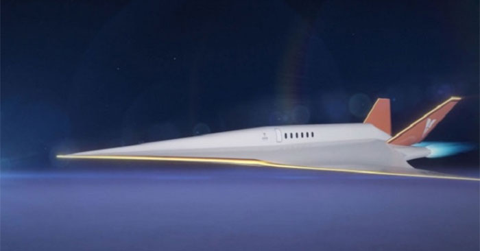 Hình dáng của máy bay vũ trụ siêu thanh Stargazer của Venus Aerospace. Ảnh: Venus Aerospace