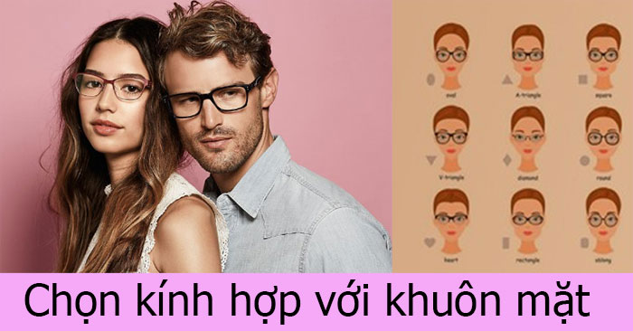 Chọn kính hợp với khuôn mặt