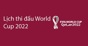 Lịch thi đấu World Cup 2022 mới nhất theo giờ Việt Nam