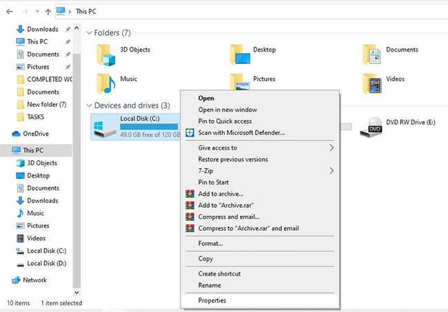 7 cách sửa lỗi Windows hiển thị thư mục trống mặc dù có file bên trong - Ảnh minh hoạ 3